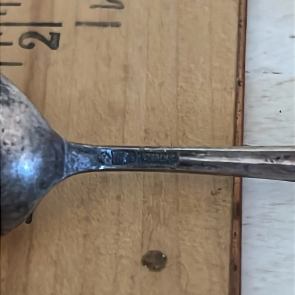 Antique Glacier National Park Many Hotel sterling Silver Spoon